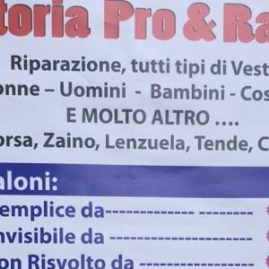 sartoria pro - tailor shop - Roma